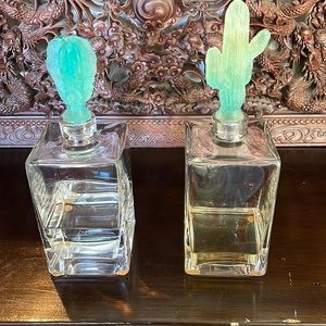 Daum, Hilton McConnico Cactus Decanters